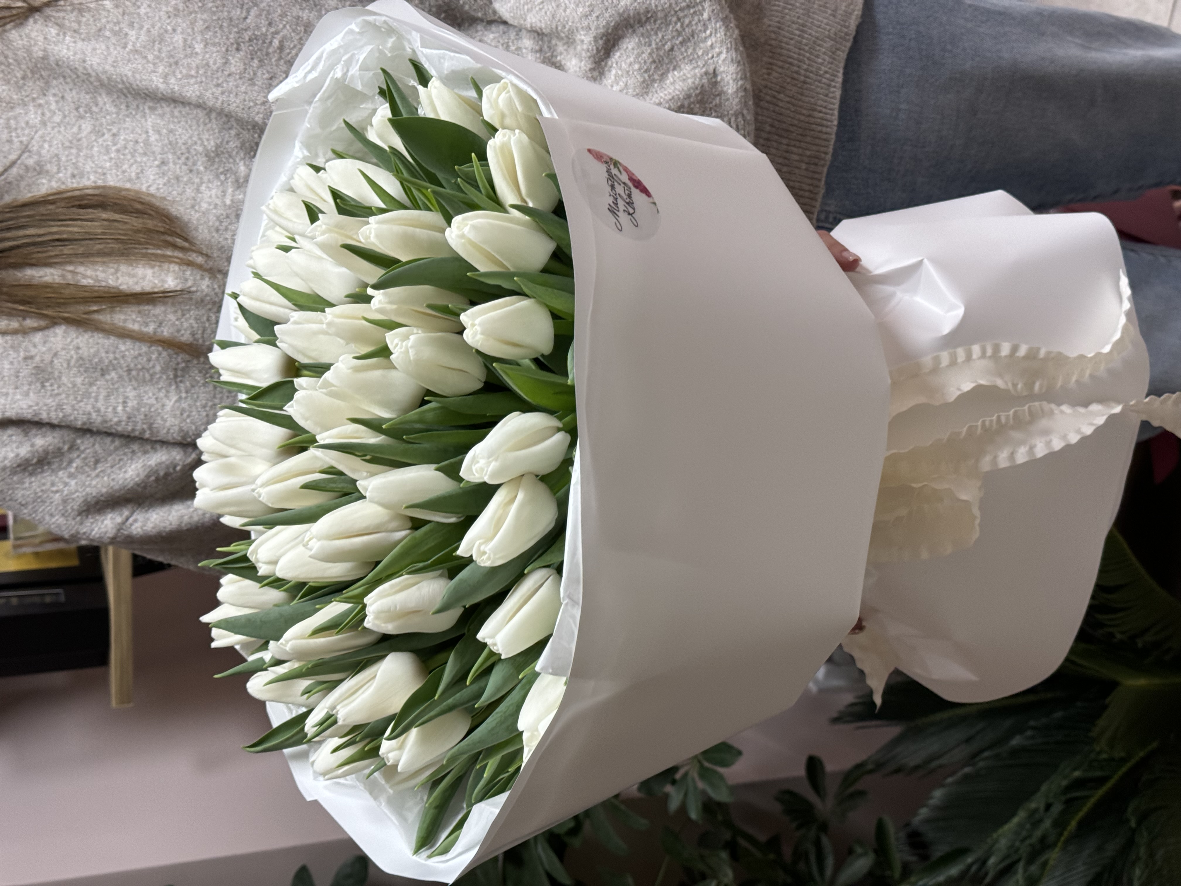 Букет з 51 тюльпану 