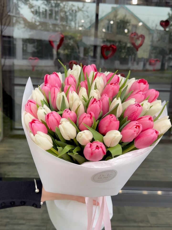 Мікс тюльпанів🌷 51шт-3160грн 60грн/шт