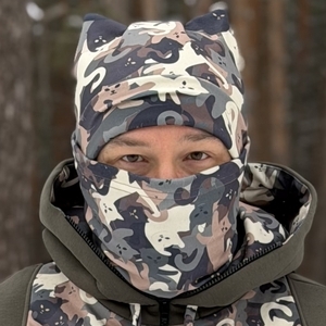 Шапка + баф MULTICAT