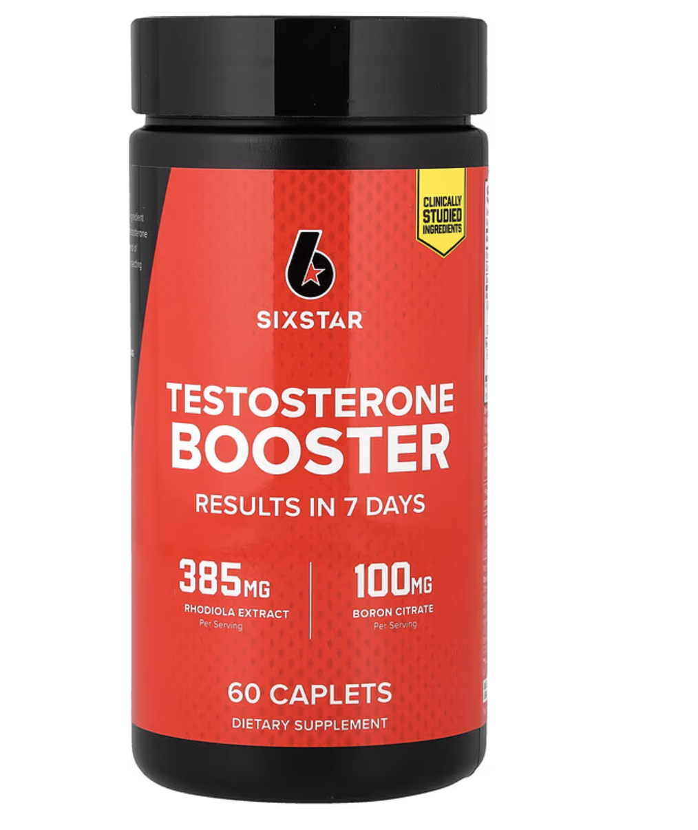 SIXSTAR, засіб для підвищення рівня тестостерону, 60 капсул