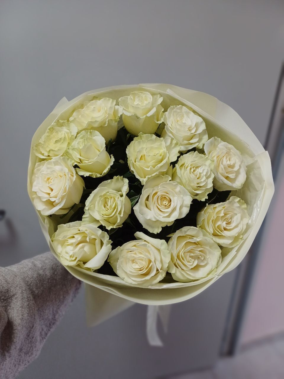 Букет з 15 еквадорських троянд 