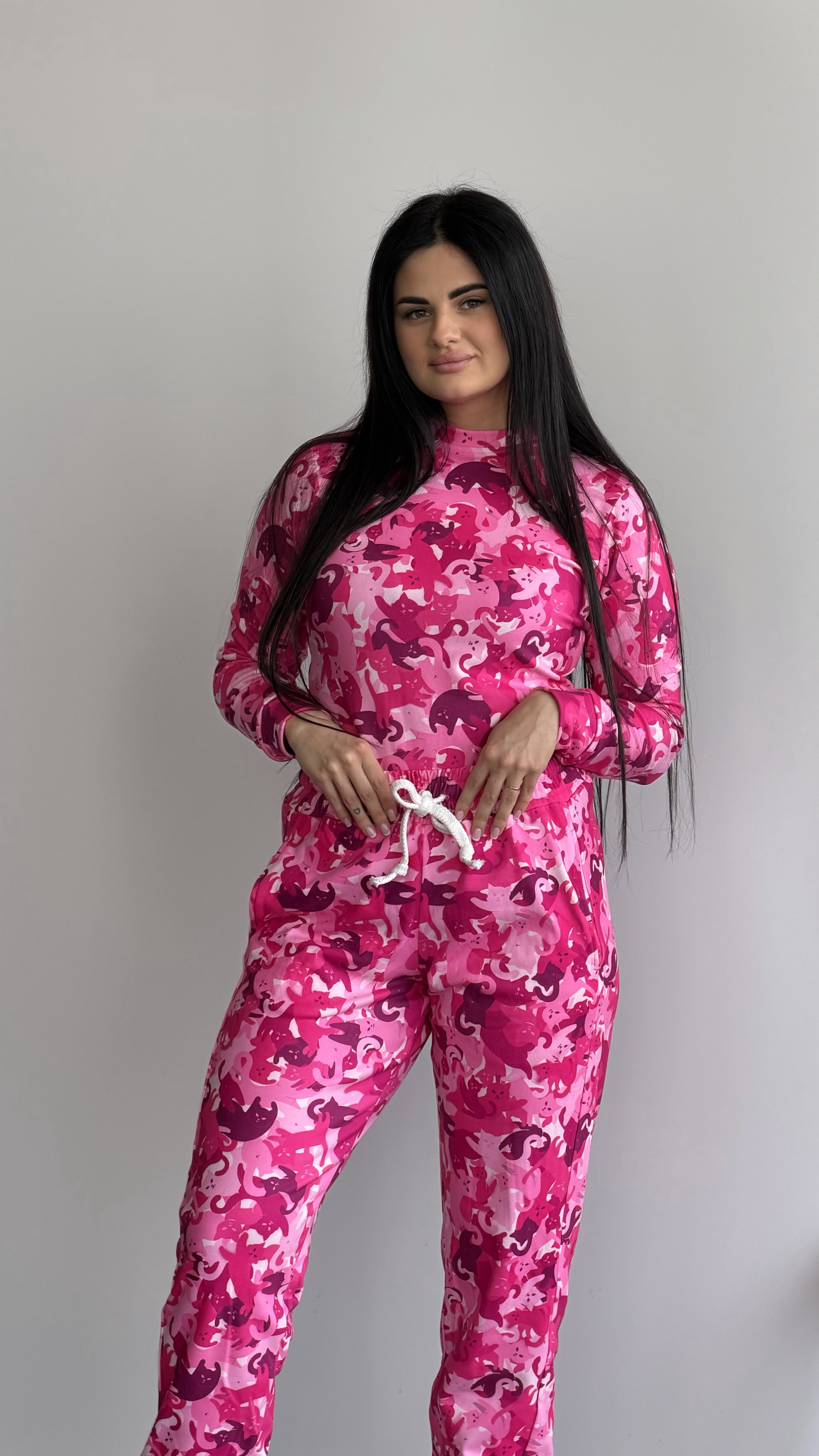 Лонгслів MULTICAT pink