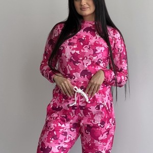 Теплий лонгслів MULTICAT pink