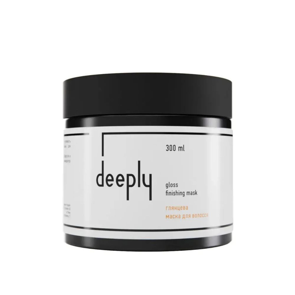 Глянцева маска для волосся deeply gloss finishing mask 300 мл