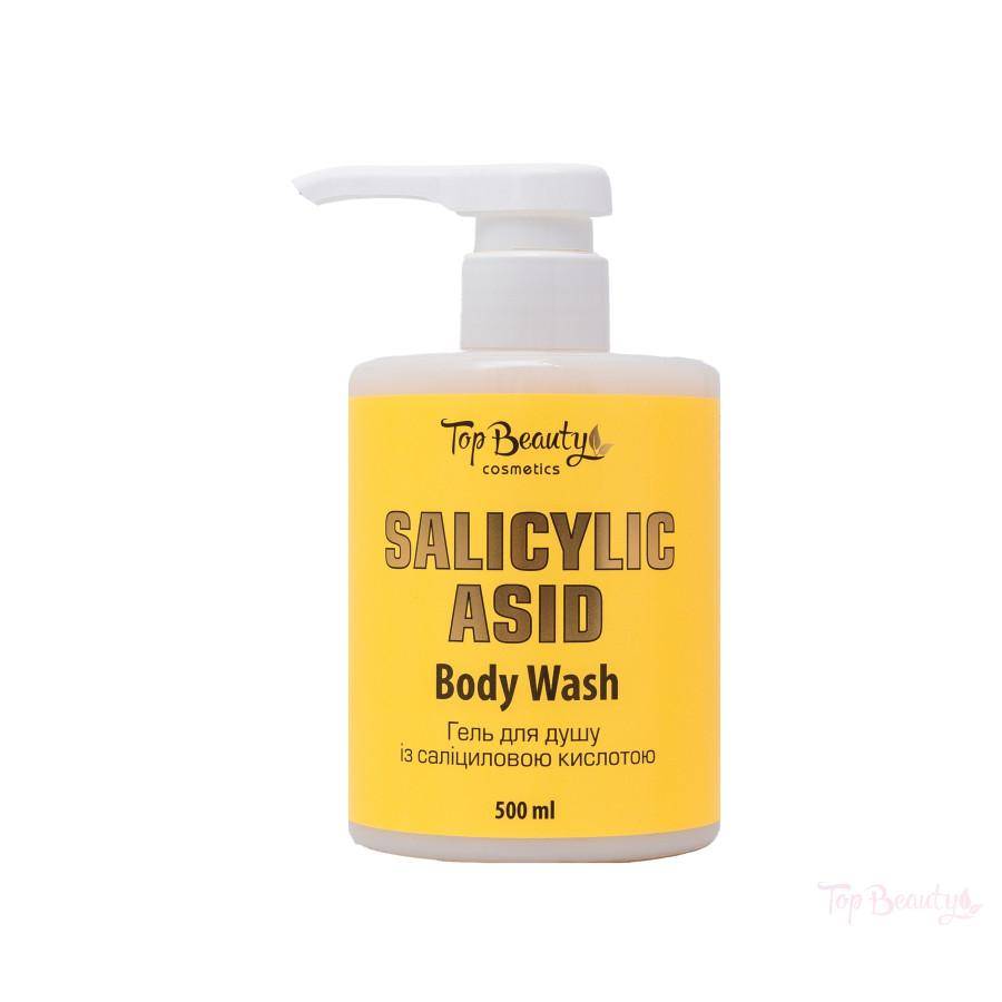 Гель для душу із саліциловою кислотою для боротьби з акне, 500 мл