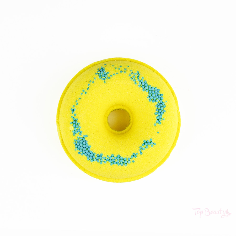 Бомбочка-гейзер пончик з ароматом жуйки