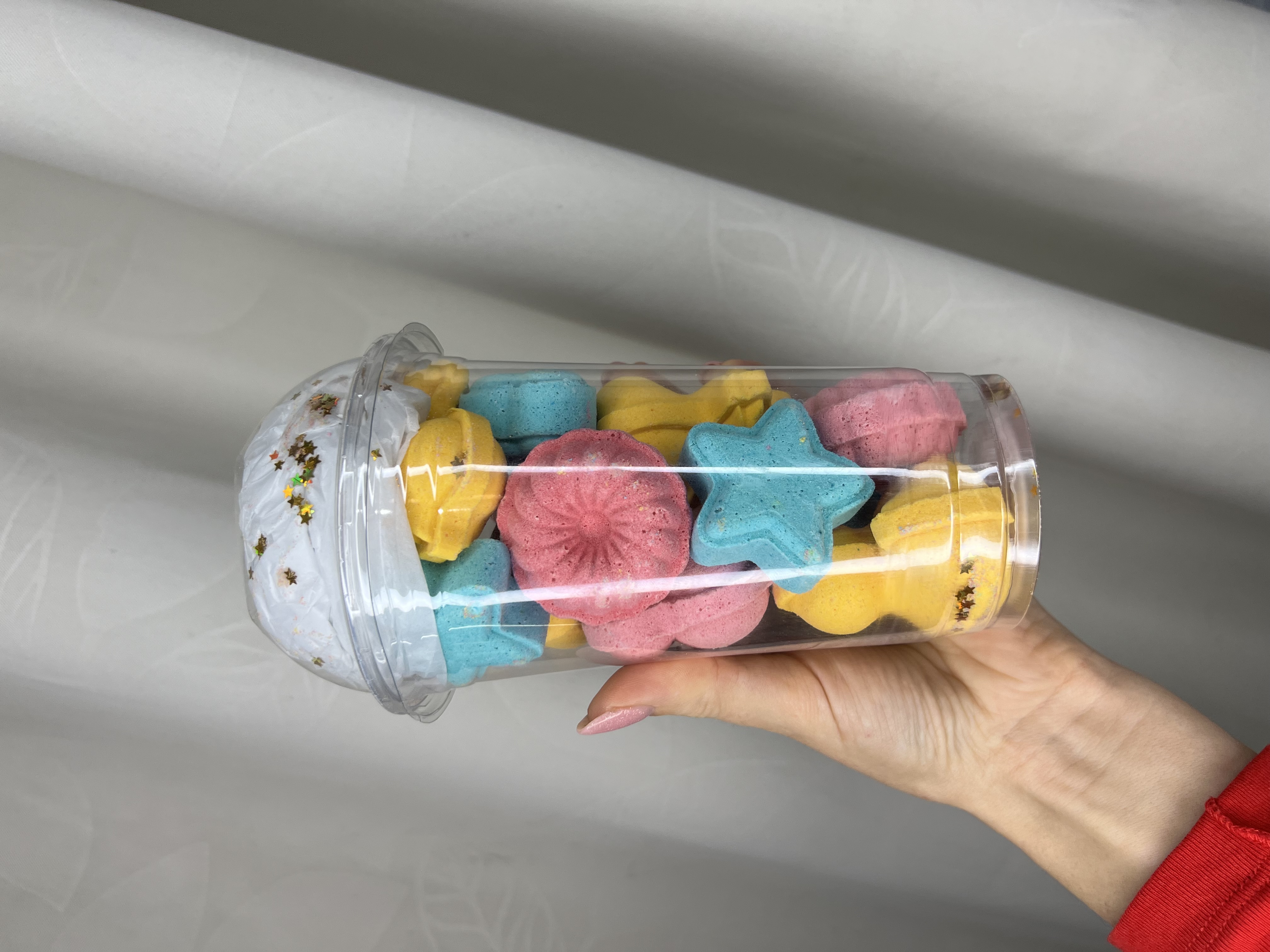 Бомбочки для ванни набір для дітей Tropic в стакані 400 г