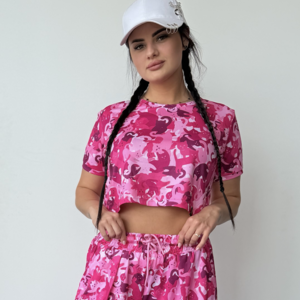 Кроп-топ MULTICAT pink