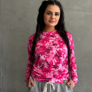 Жіночий лонгслів MULTICAT pink