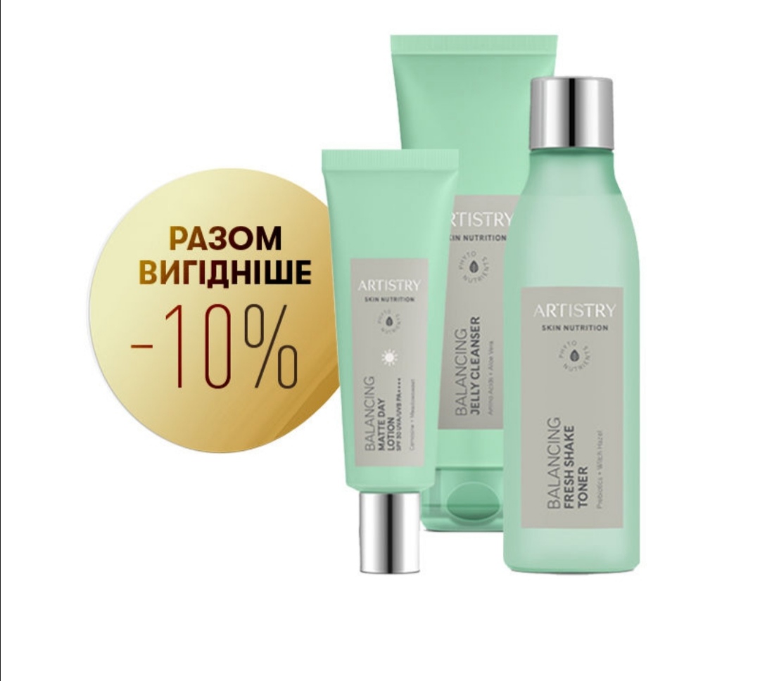 Artistry Skin Nutrition™ Набір «Матування та баланс шкіри»